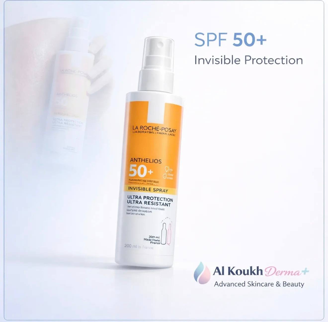 SPF 50+ لاروش واقي بخاخ للوجه والجسم